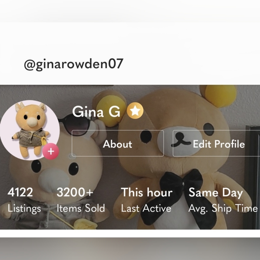 Meet your Posher, Gina @ginarowden07